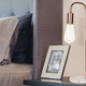 Rose gold and marble? So trendy! This desk lamp is best paired with an Edison-style bulb to complete the look.